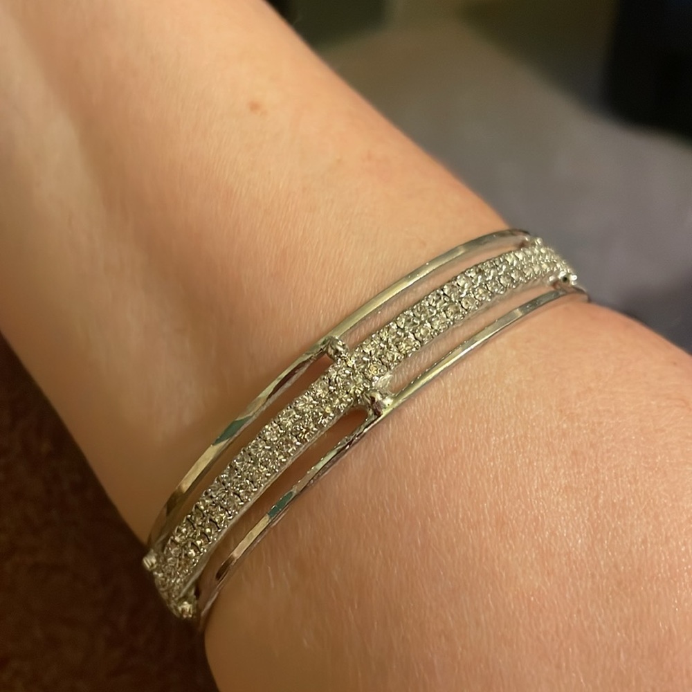 Diamond bangle - Picture 2 of 4